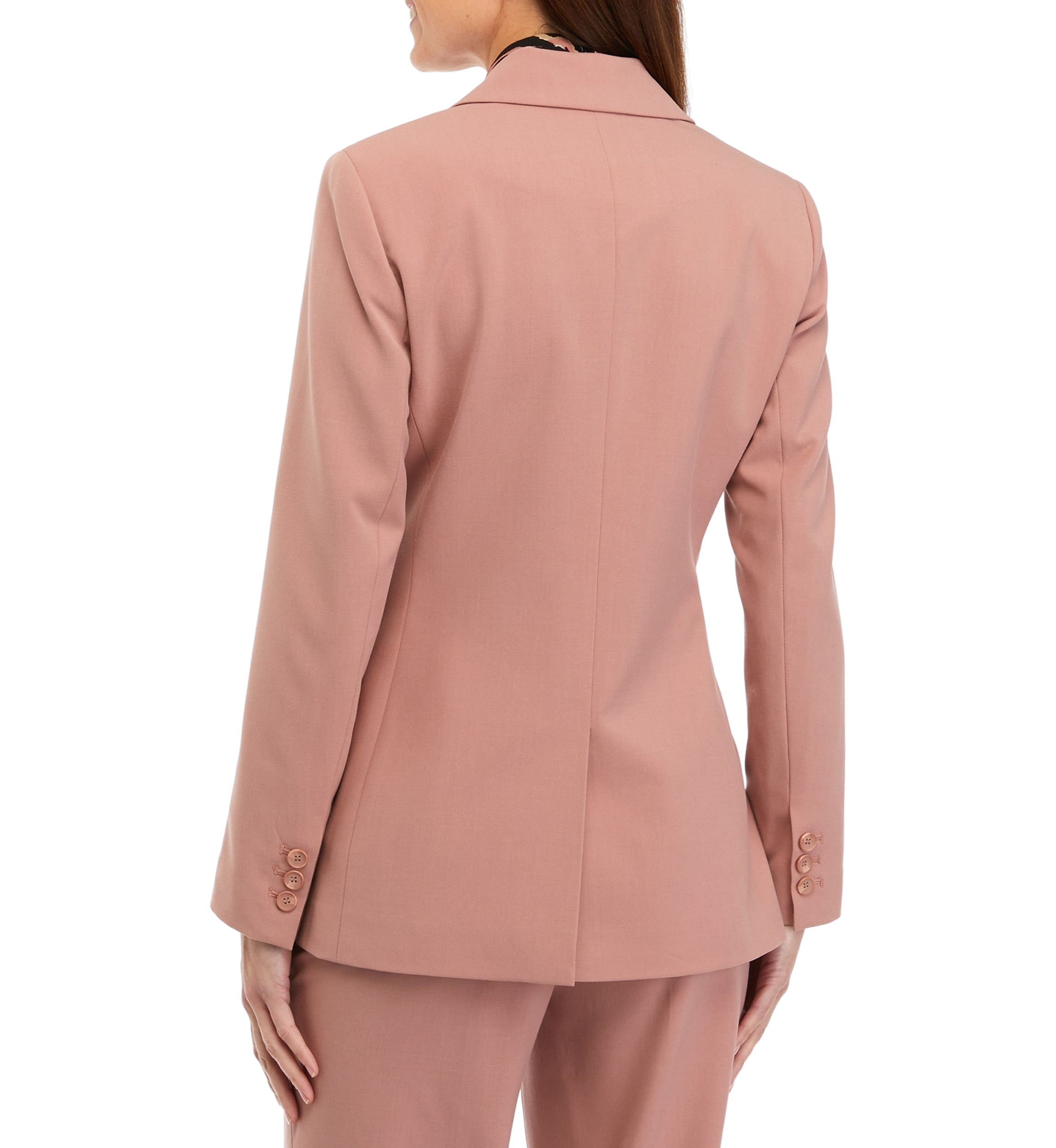 Petite Bi-Stretch One Button Blazer