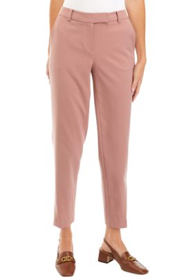 Bi-Stretch Slim Ankle Pants