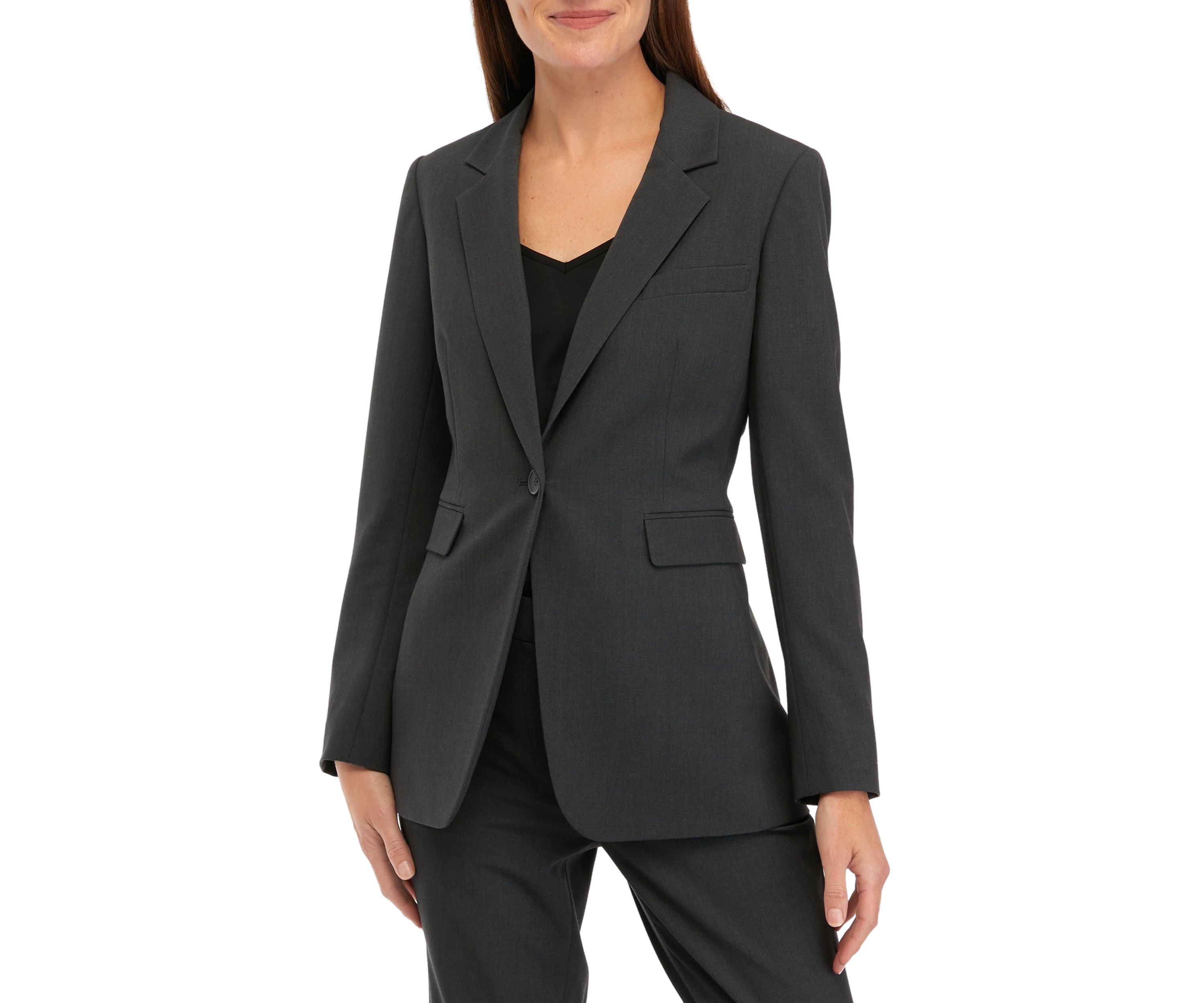 Womens One Button Jacket