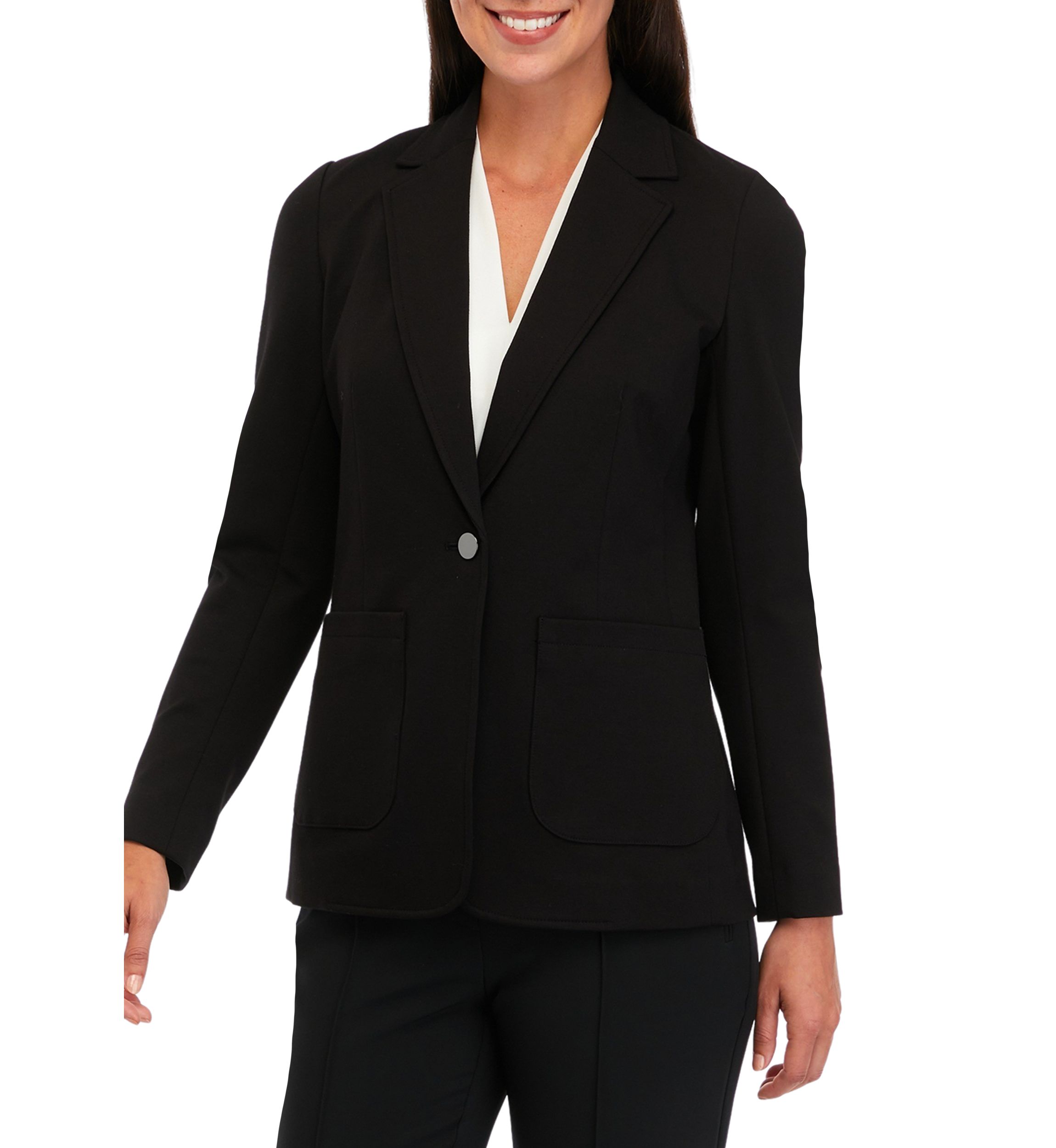 Womens Ideal Stretch™ One Button Jacket