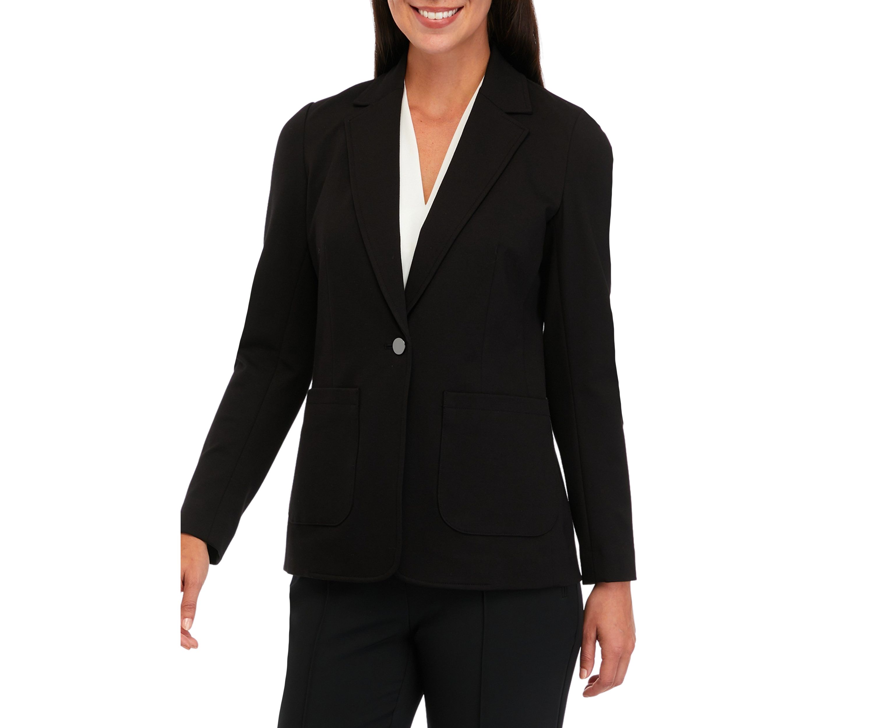Womens Ideal Stretch™ One Button Jacket