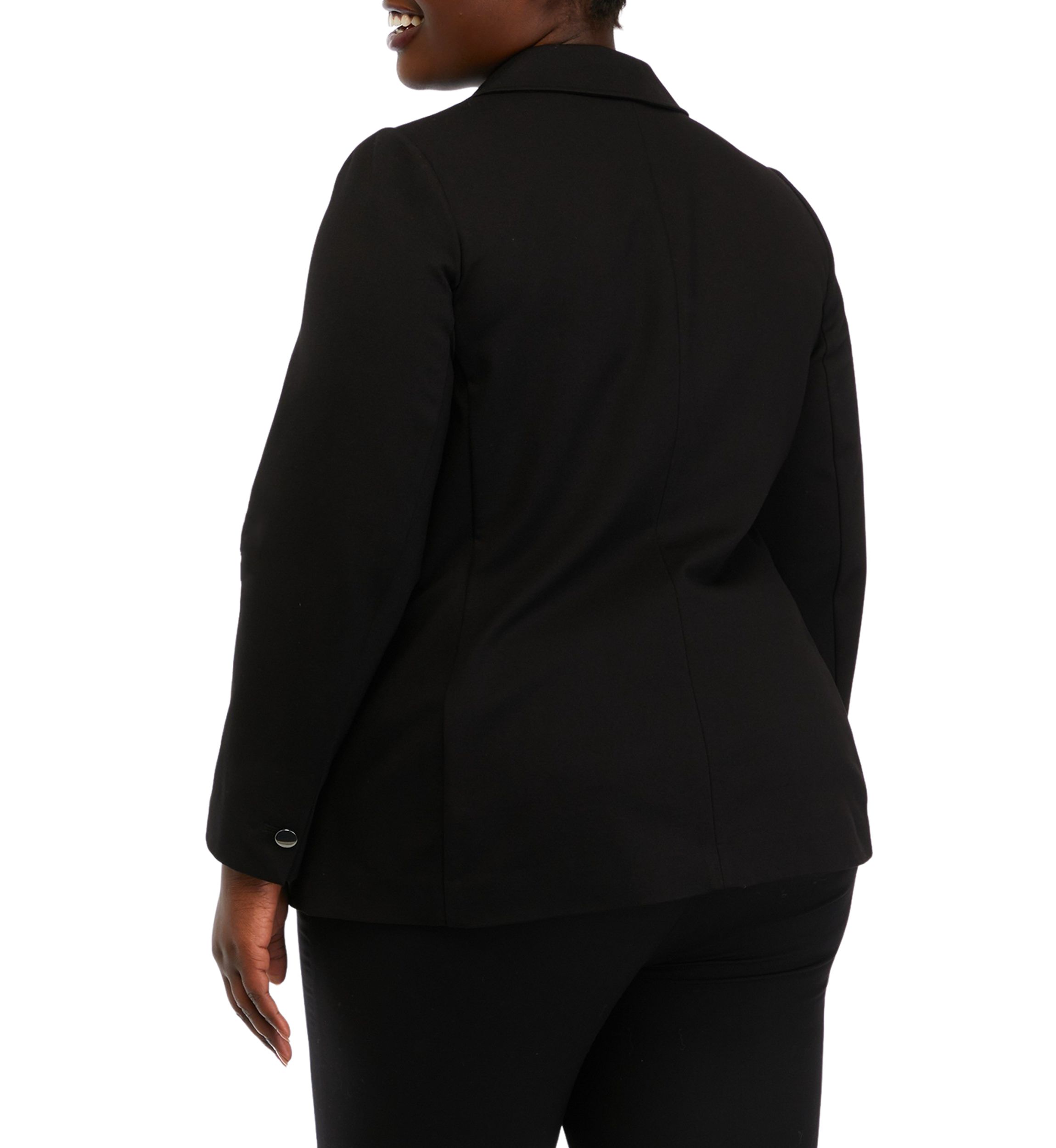 Plus Size Patch Pocket Blazer