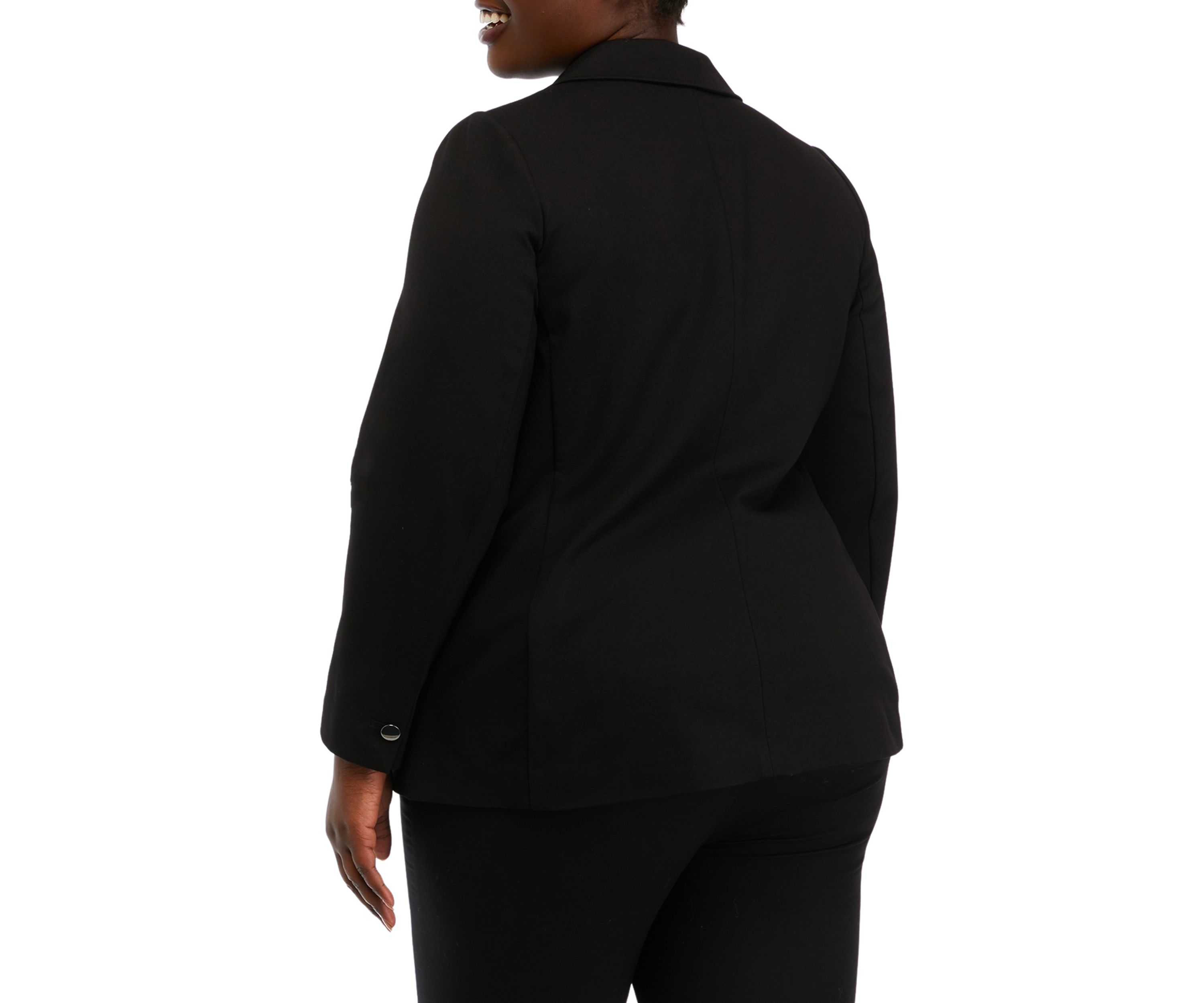 Plus Size Patch Pocket Blazer