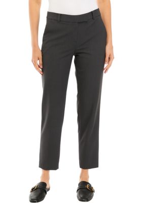 J Jill Women’s Ponte Slim Leg Black Dimond Print Pull-On Pants XS