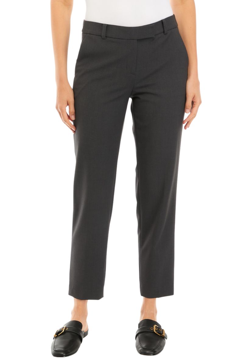 Womens Bi Stretch Slim Ankle Pants