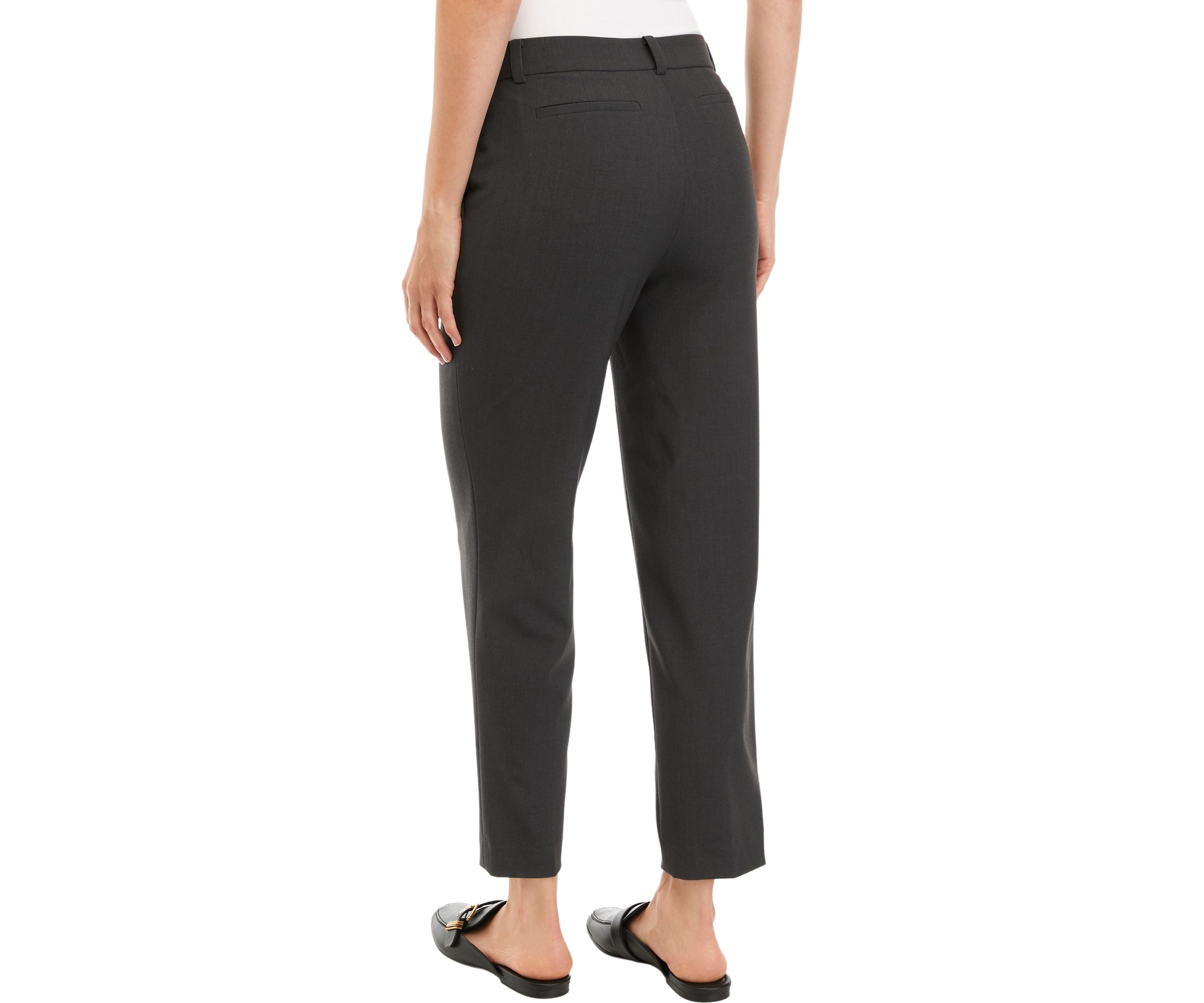Womens Bi Stretch Slim Ankle Pants