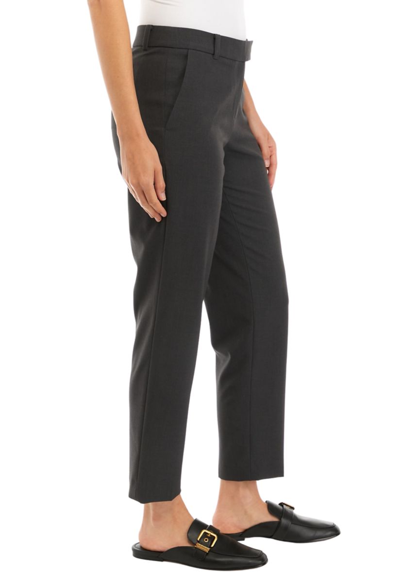 Womens Bi Stretch Slim Ankle Pants