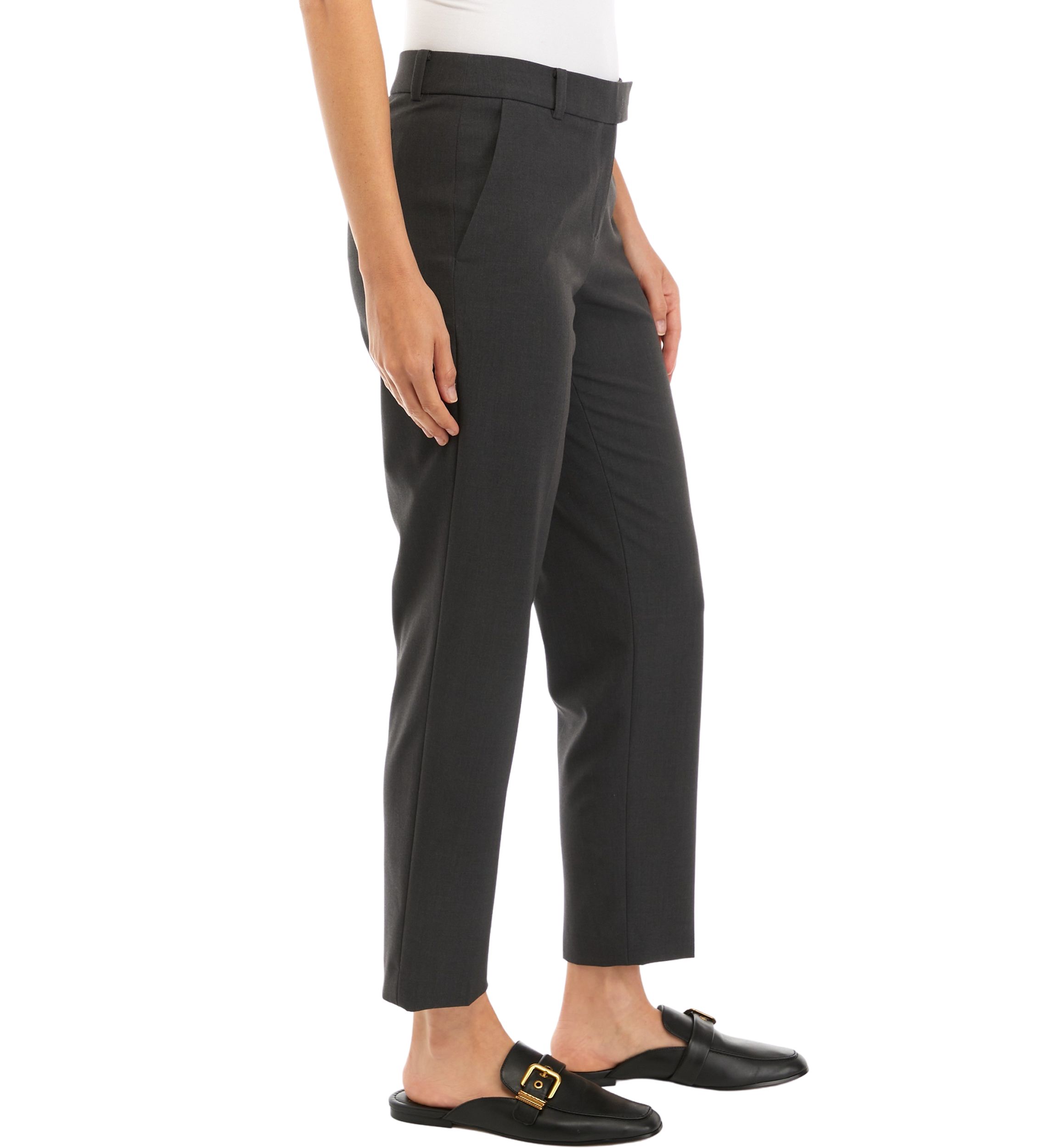 Petite Bi Stretch Slim Ankle Pants