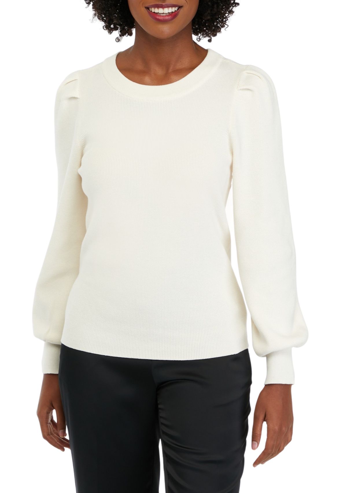 Petite Solid Sweater
