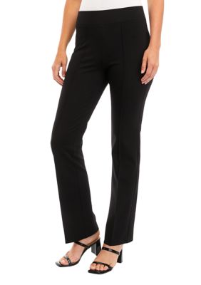 Zac & Rachel Women's Pull-On Ankle Pants with Band, Black, 6 at   Women's Clothing store