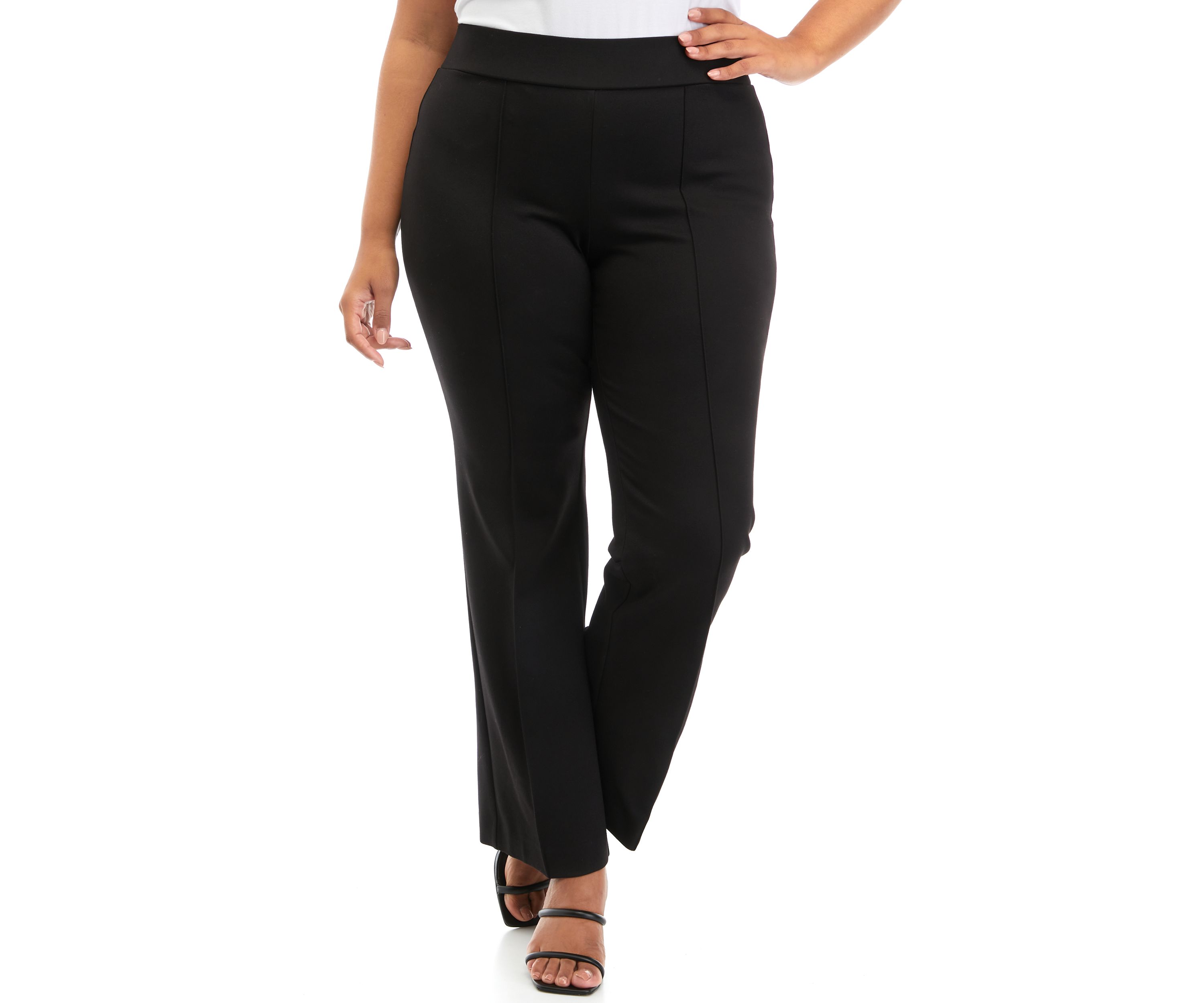 Plus Size Compression Bootcut Pants