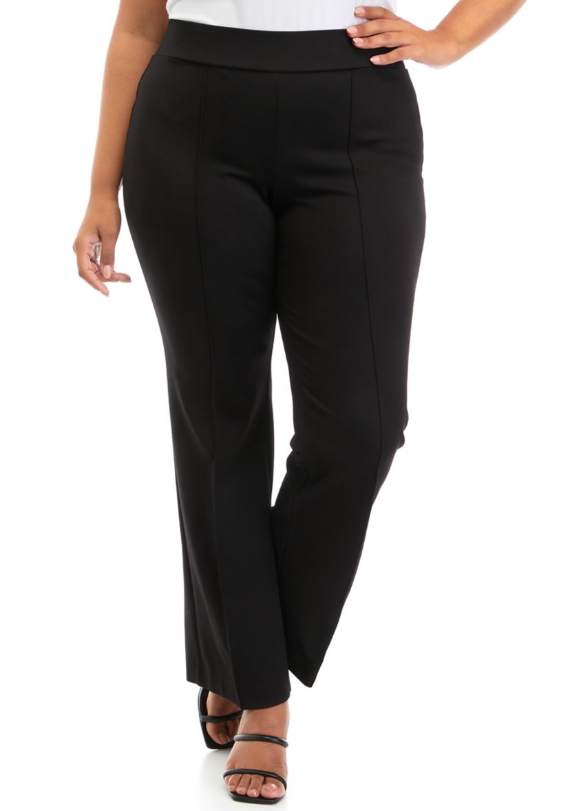 Plus Size Compression Bootcut Pants