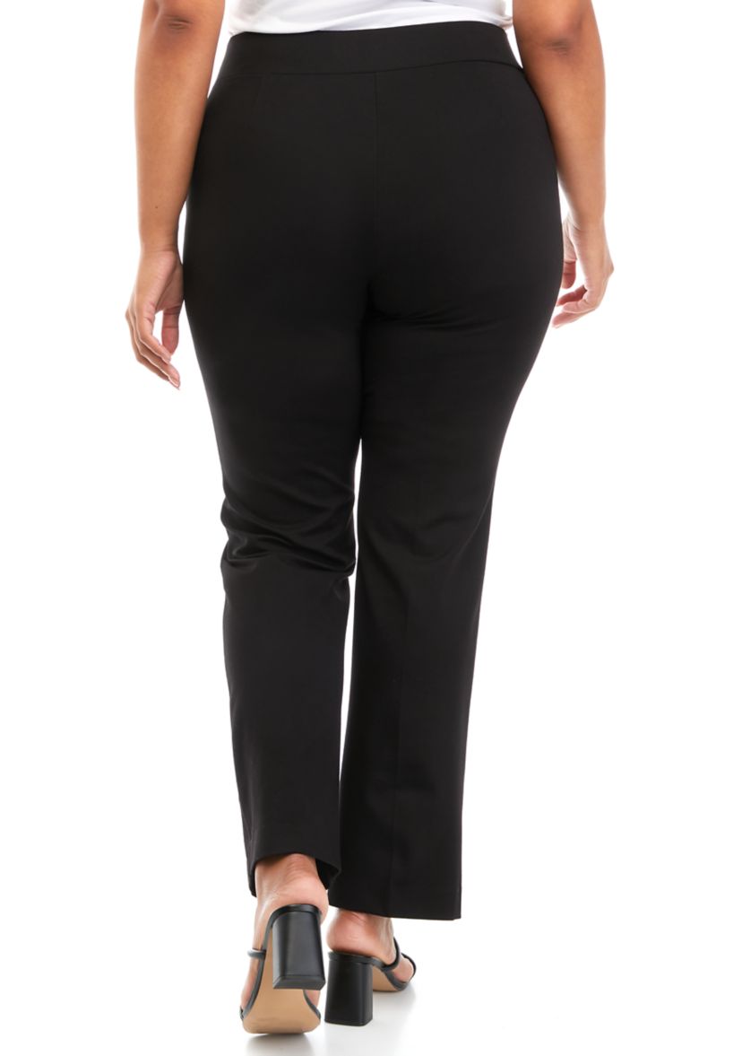 Plus Size Compression Bootcut Pants