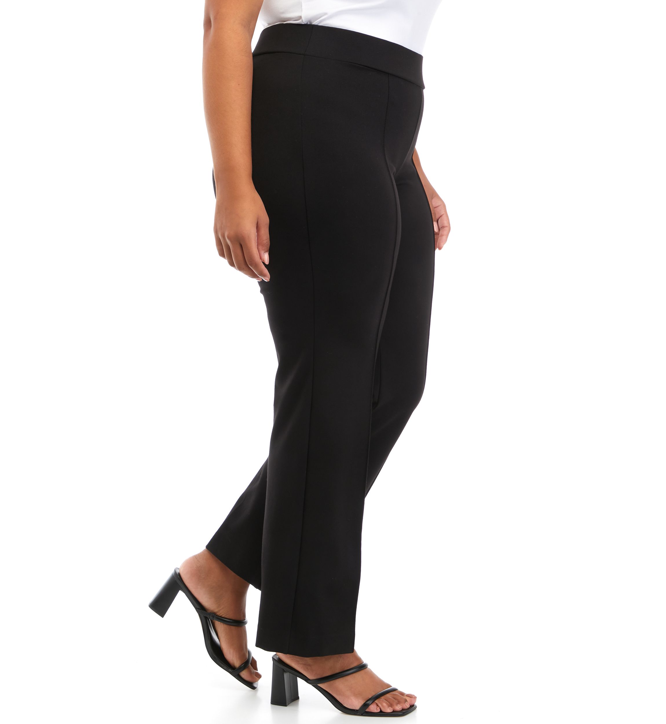 Plus Size Compression Bootcut Pants