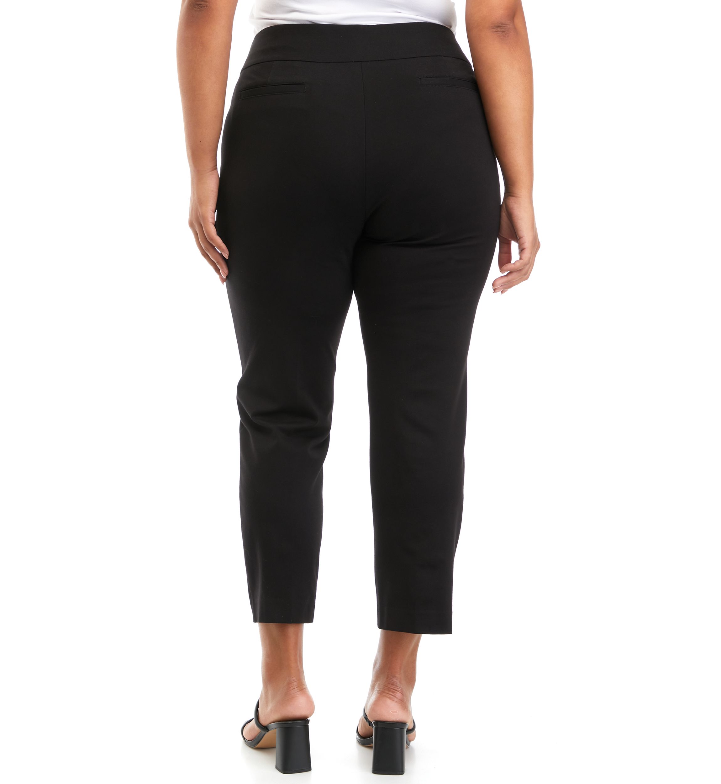 Plus Size Compression Slim Pants