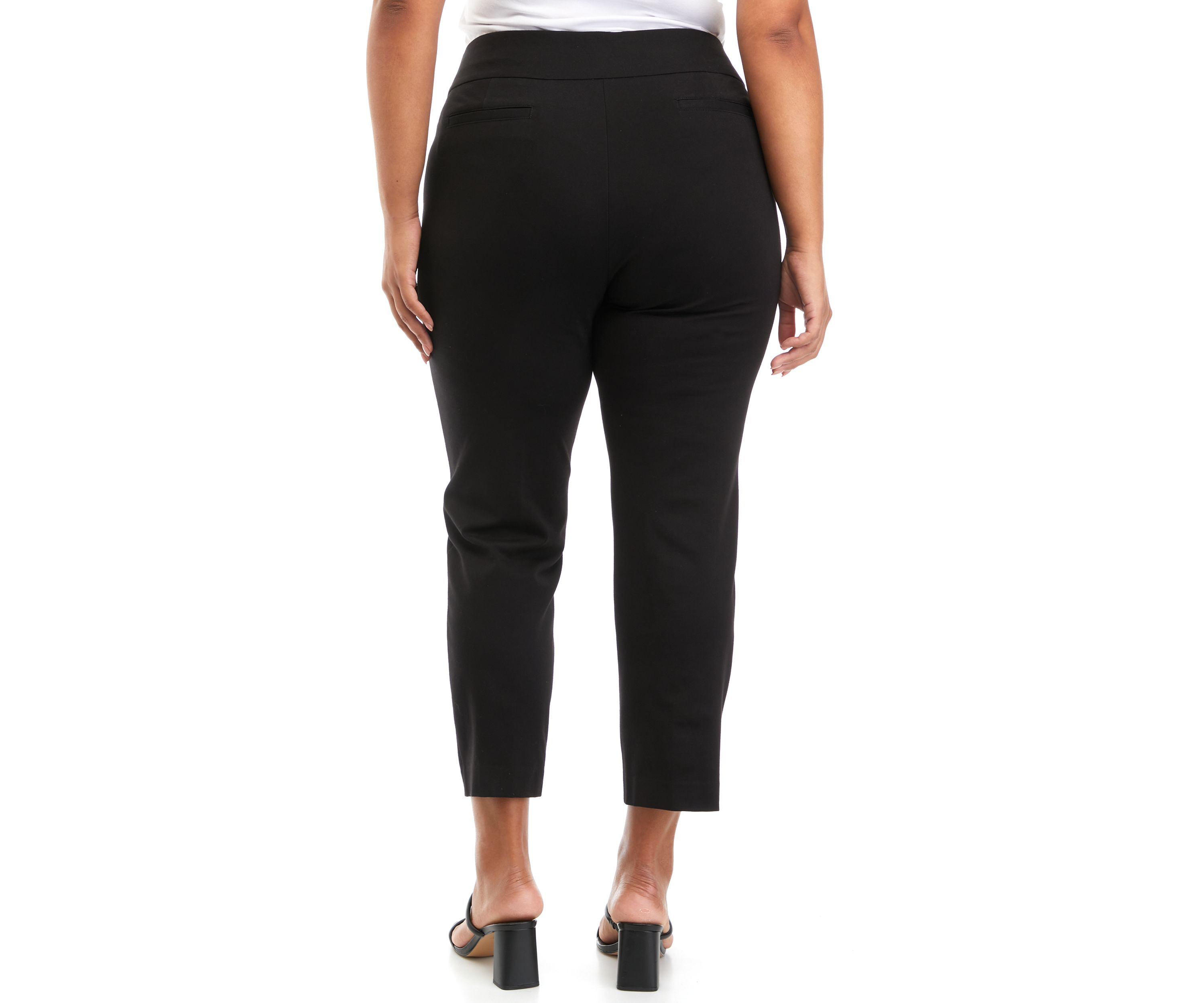 Plus Size Compression Slim Pants