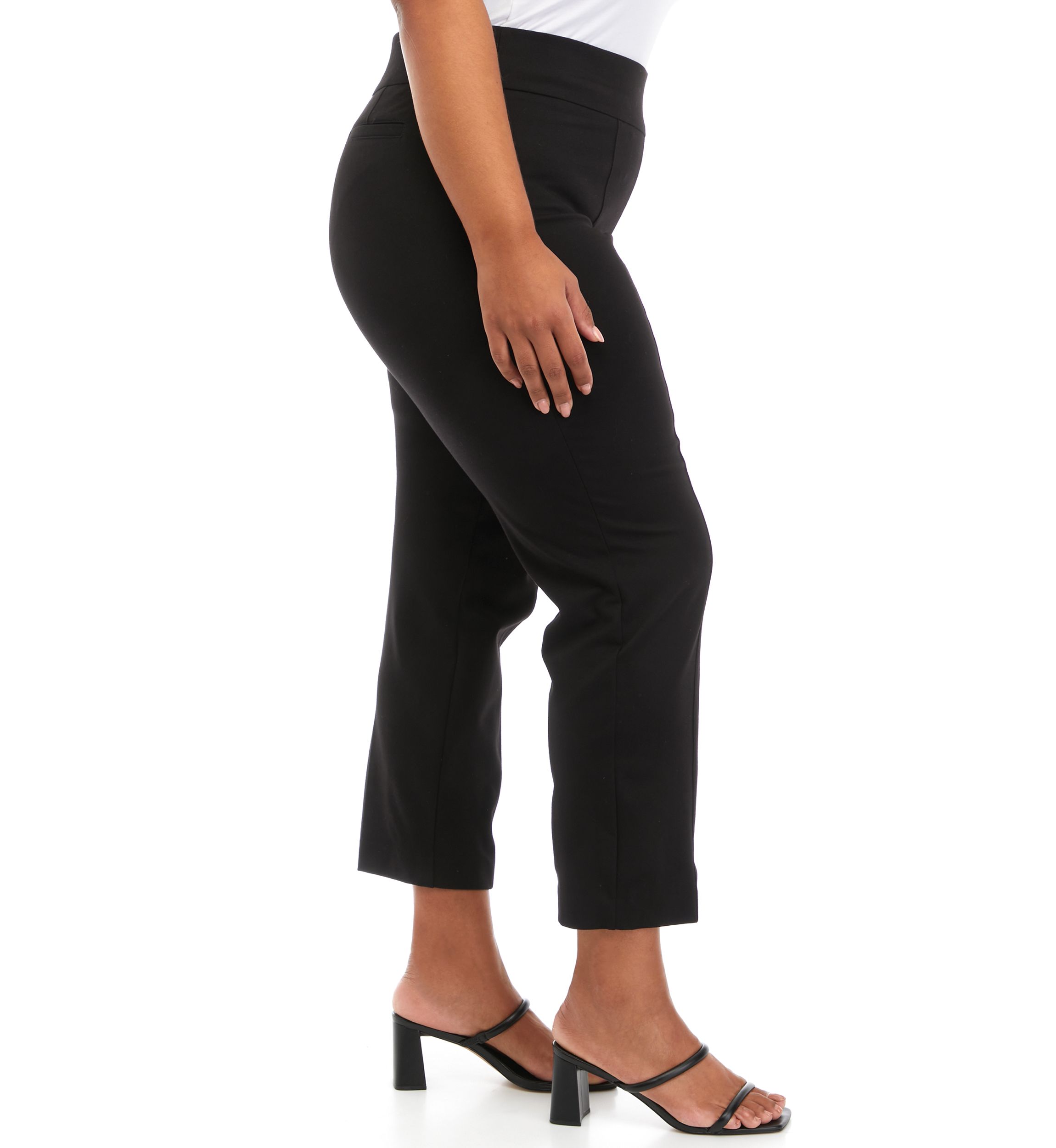 Plus Size Compression Slim Pants