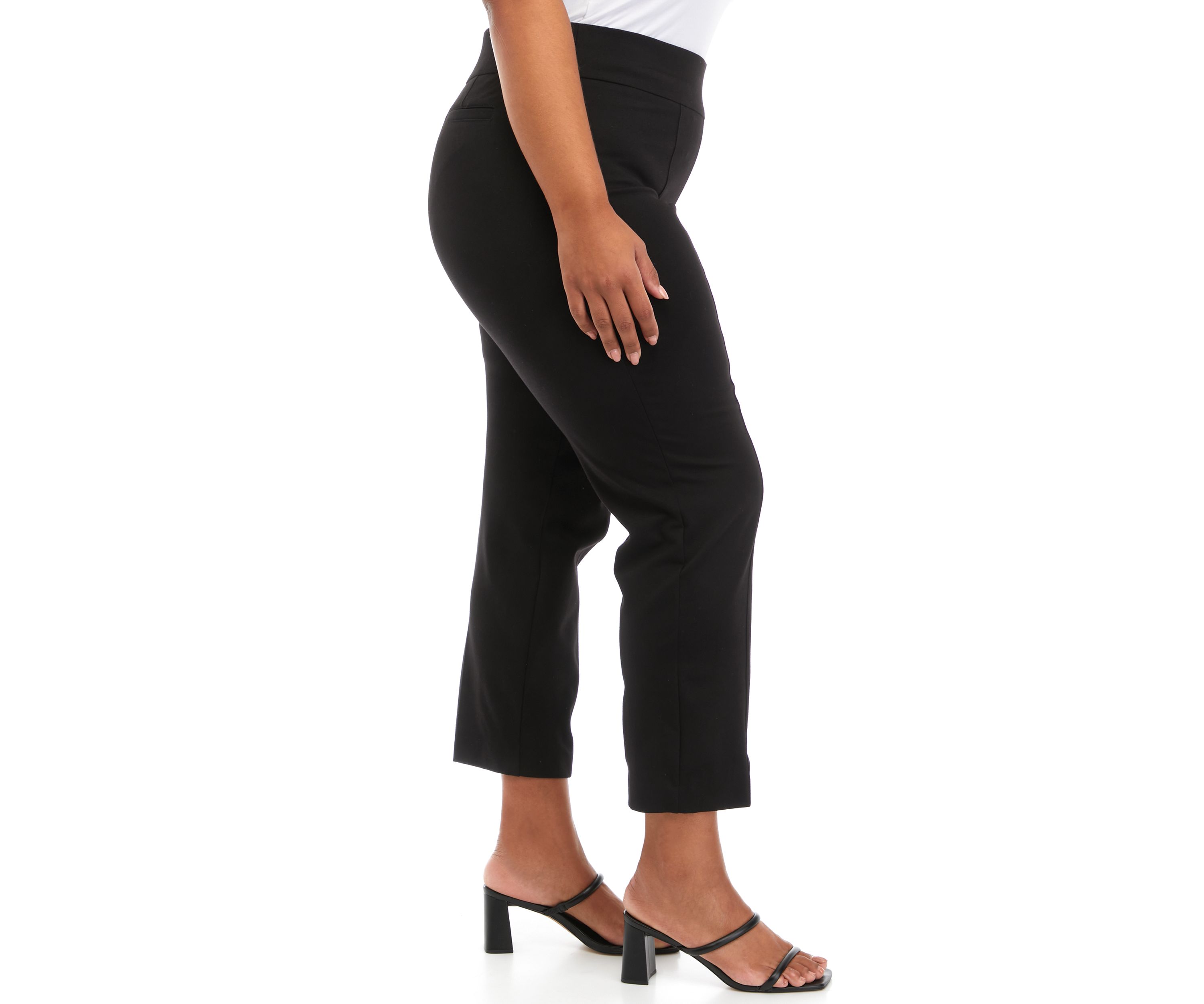 Plus Size Compression Slim Pants