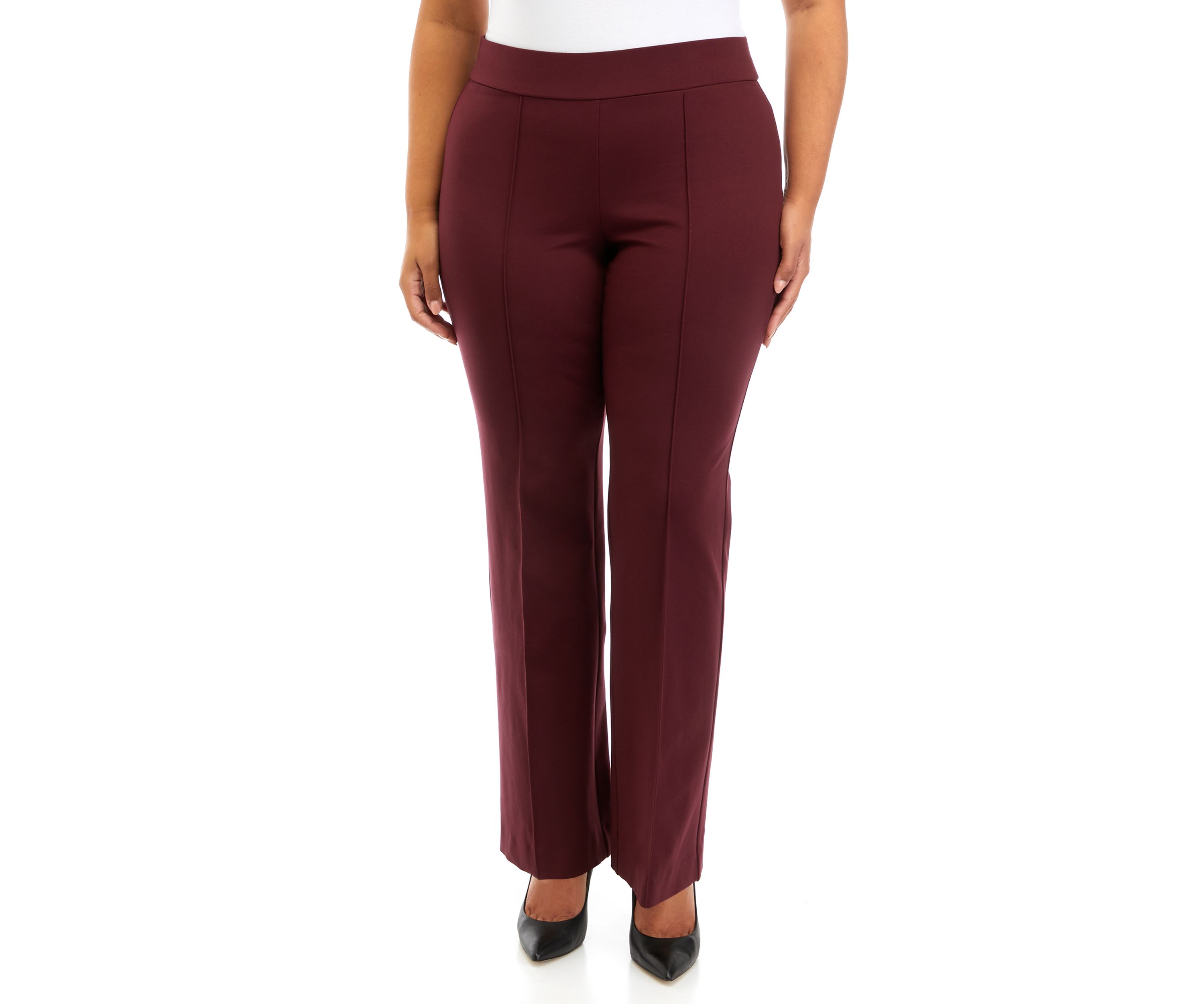 Plus Size Compression Bootcut Pants