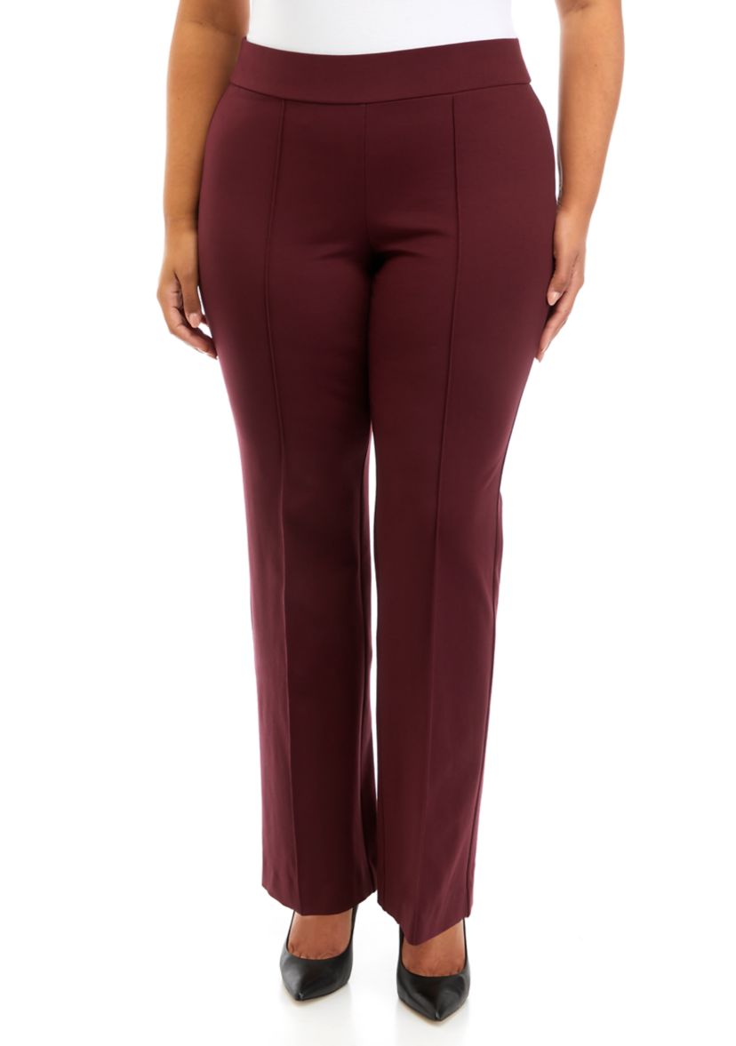 Plus Size Compression Bootcut Pants
