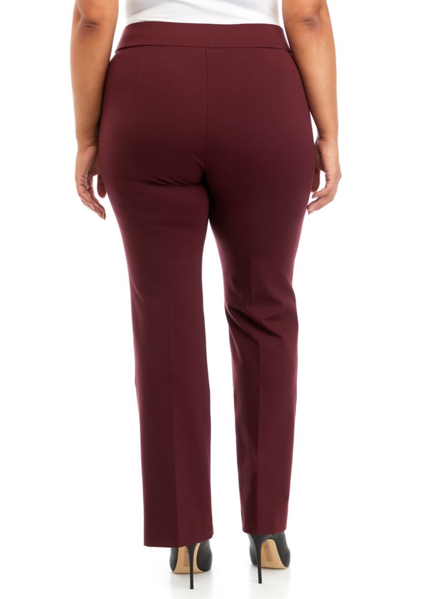 Plus Size Compression Bootcut Pants