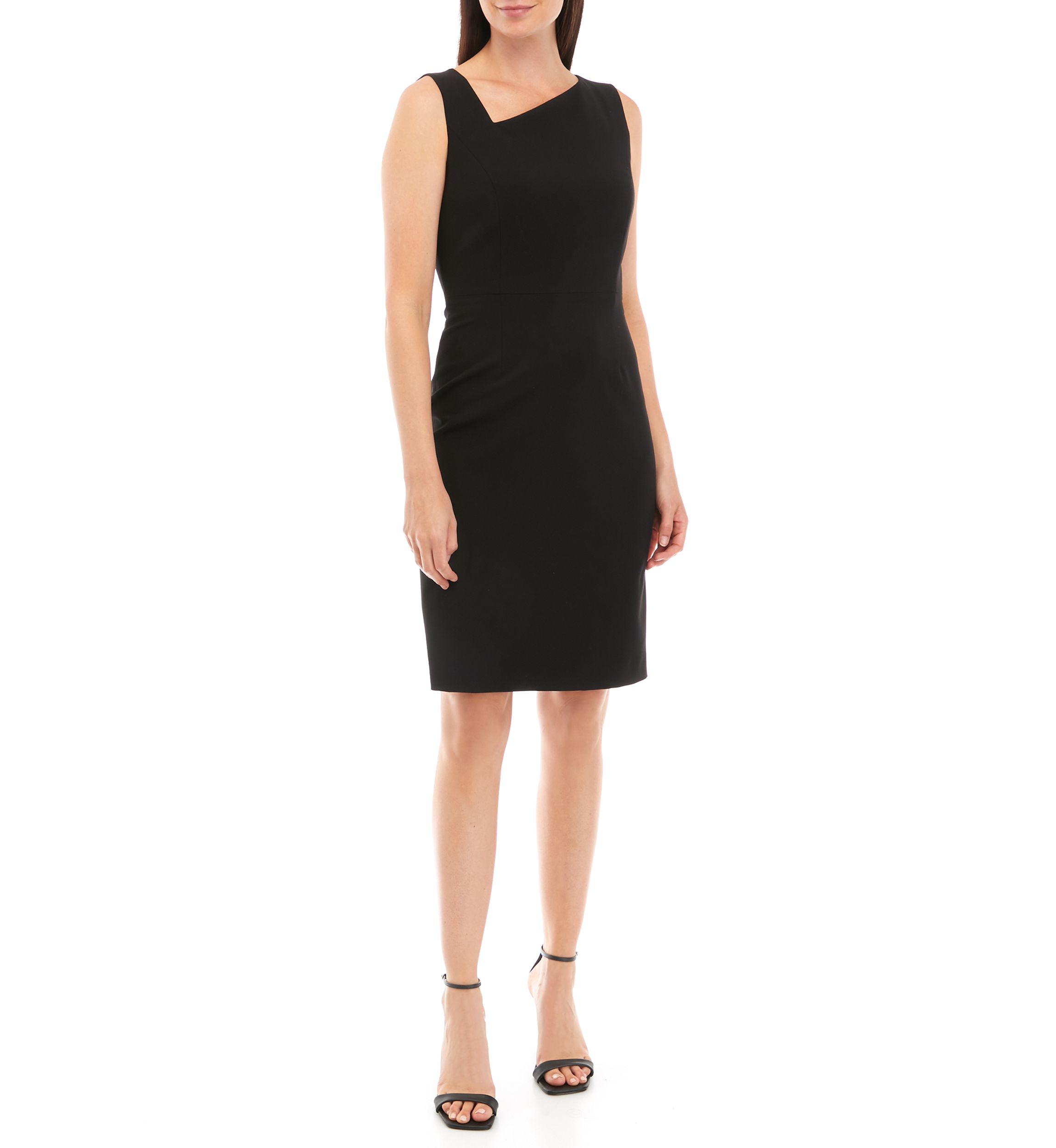 Petite Bi Stretch Sheath Dress