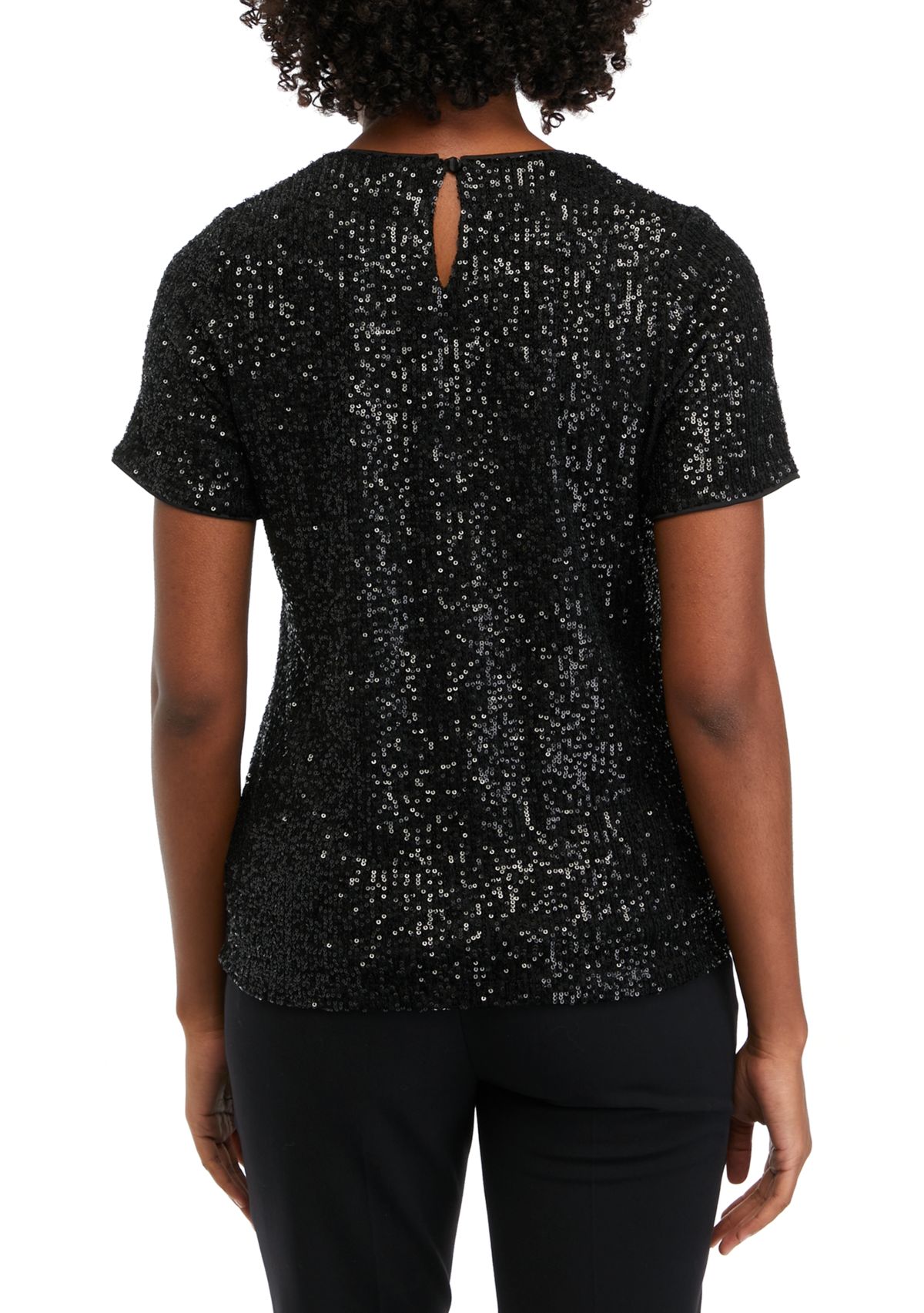 Womens Sequin Top