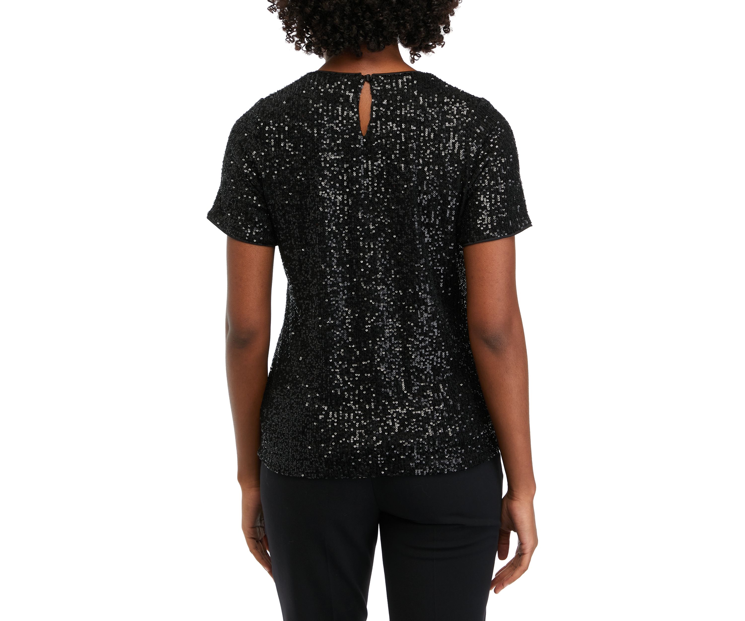 Womens Sequin Top