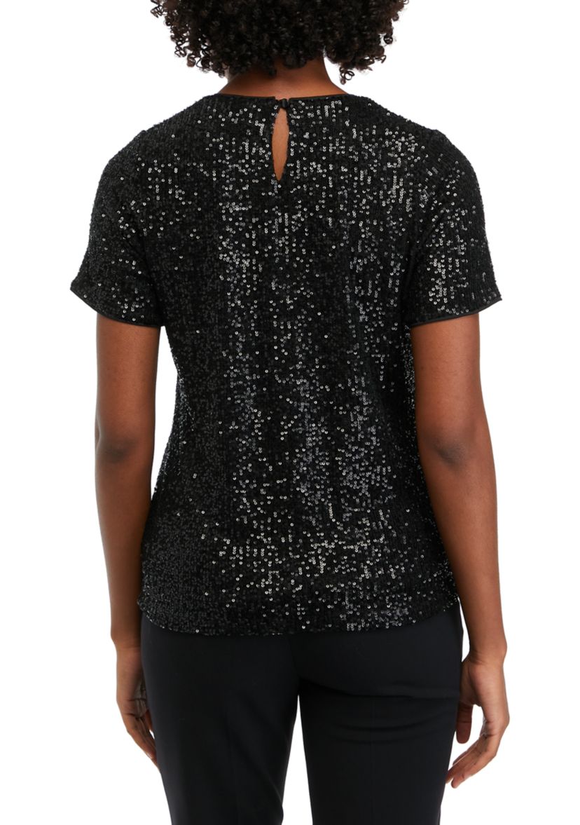 Womens Sequin Top