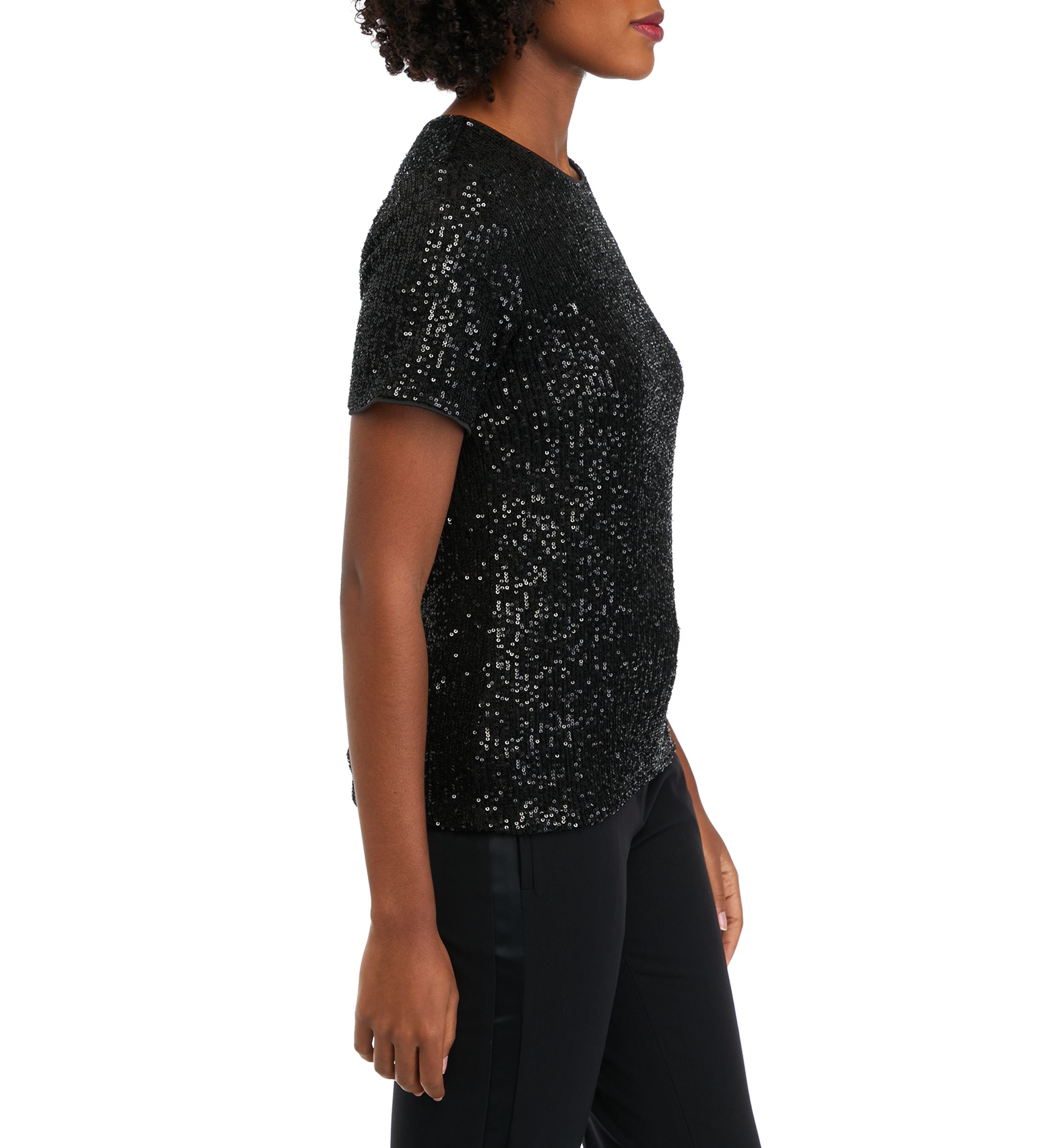 Womens Sequin Top