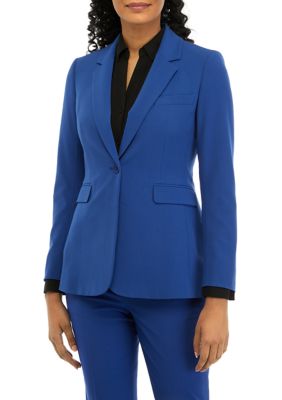 Clothing & Shoes - Jackets & Coats - Blazers - Kim & Co. Ponte Crepe Blazer  - Online Shopping for Canadians