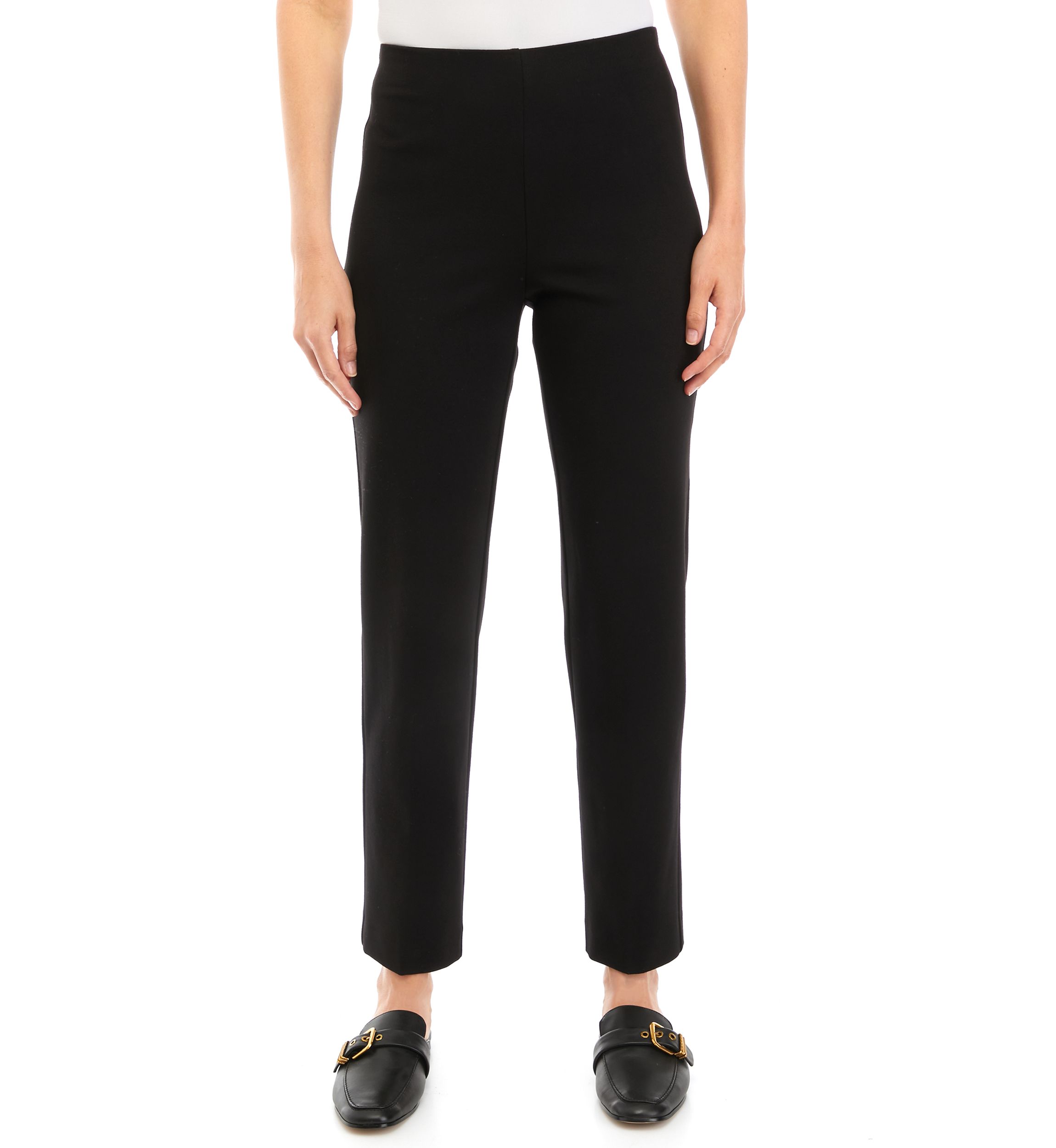 Womens Ideal Stretch™ Pull On Straight Ankle Pants