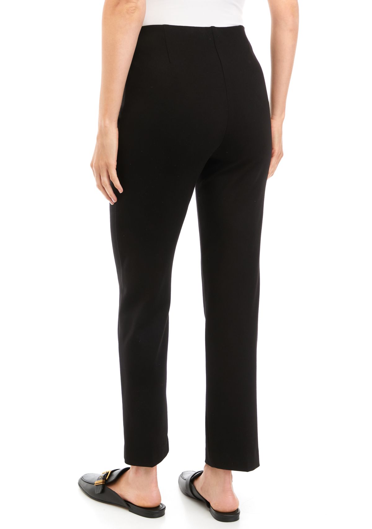Womens Ideal Stretch™ Pull On Straight Ankle Pants