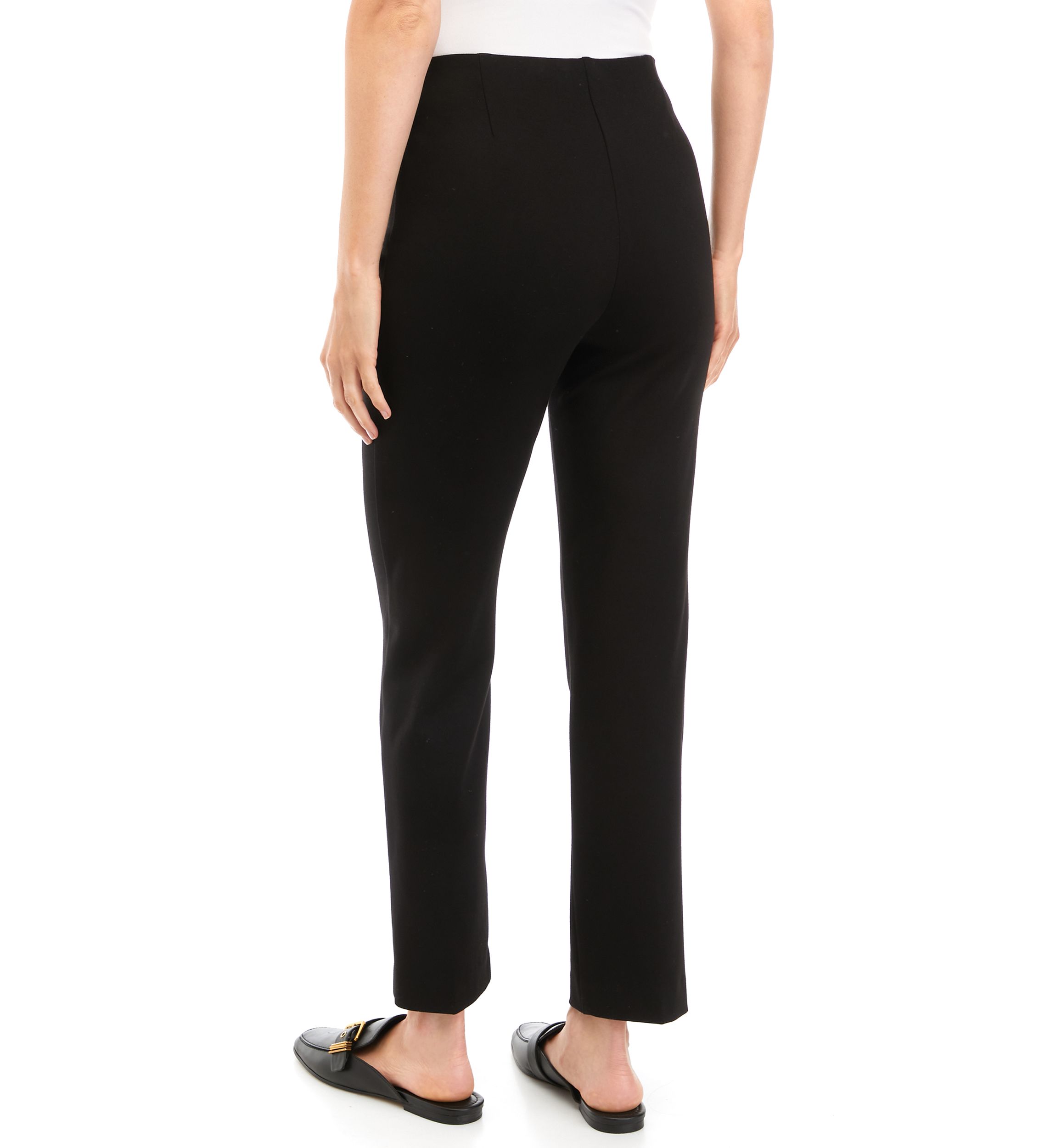 Womens Ideal Stretch™ Pull On Straight Ankle Pants