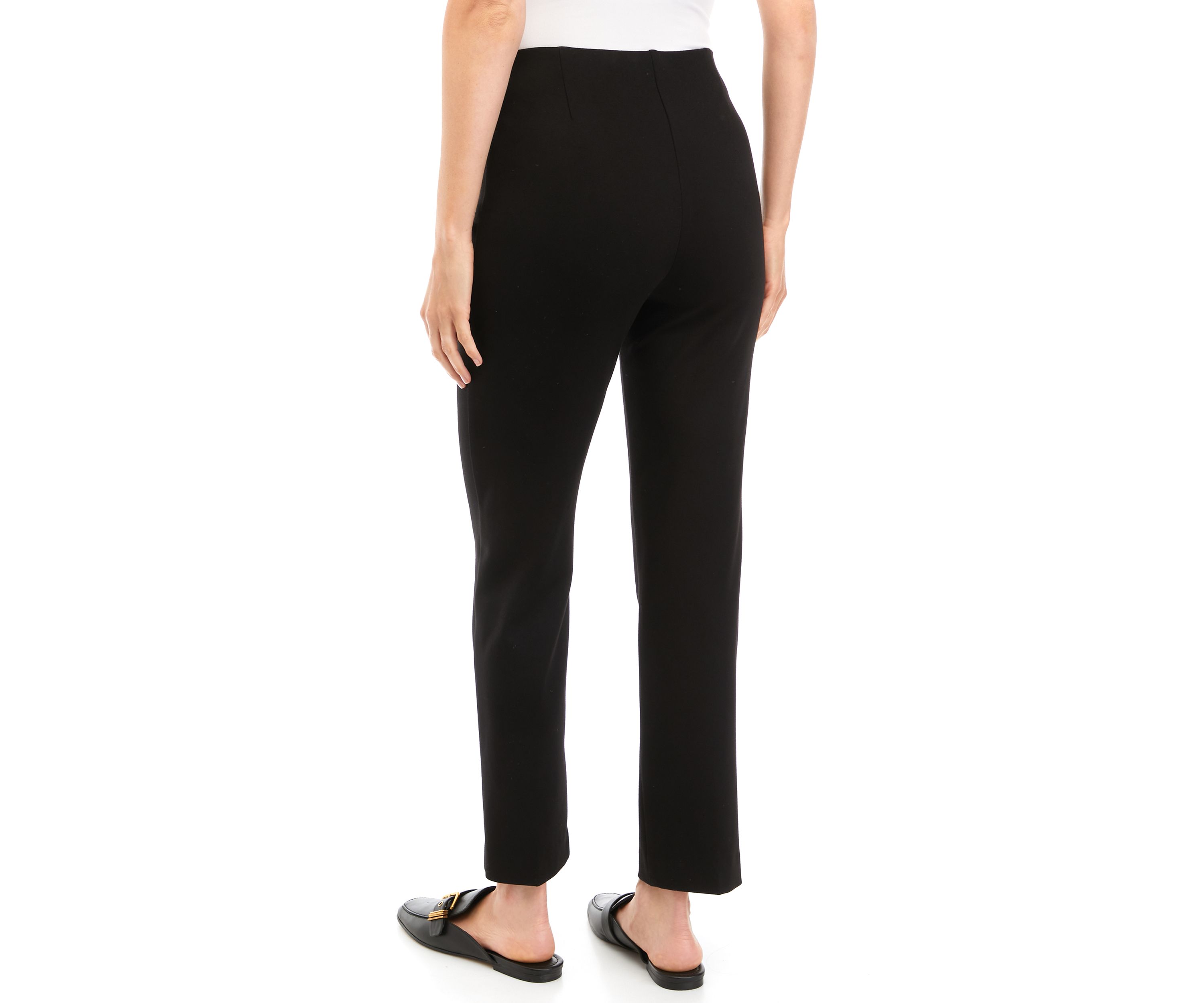 Womens Ideal Stretch™ Pull On Straight Ankle Pants