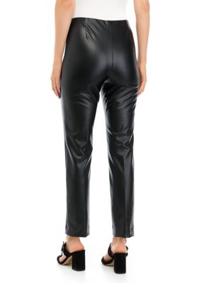 SELONE Faux Leather Leggings for Women Plus Size Pull On Go Out