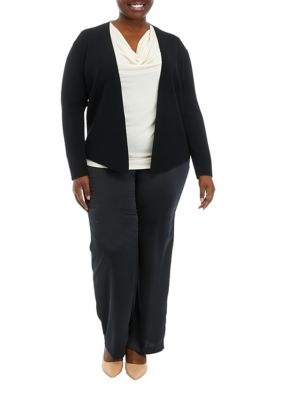 THE LIMITED Women's Plus Size Open Cardigan