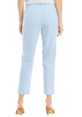 Women's Fly Front Extend Tab Slim Pants