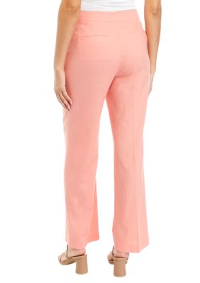【BAON】[unisex] Kelter Linen Pintuck Banding Wide Pants THE LIMITED Women's Linen Pintuck Wide Leg Pants | belk
