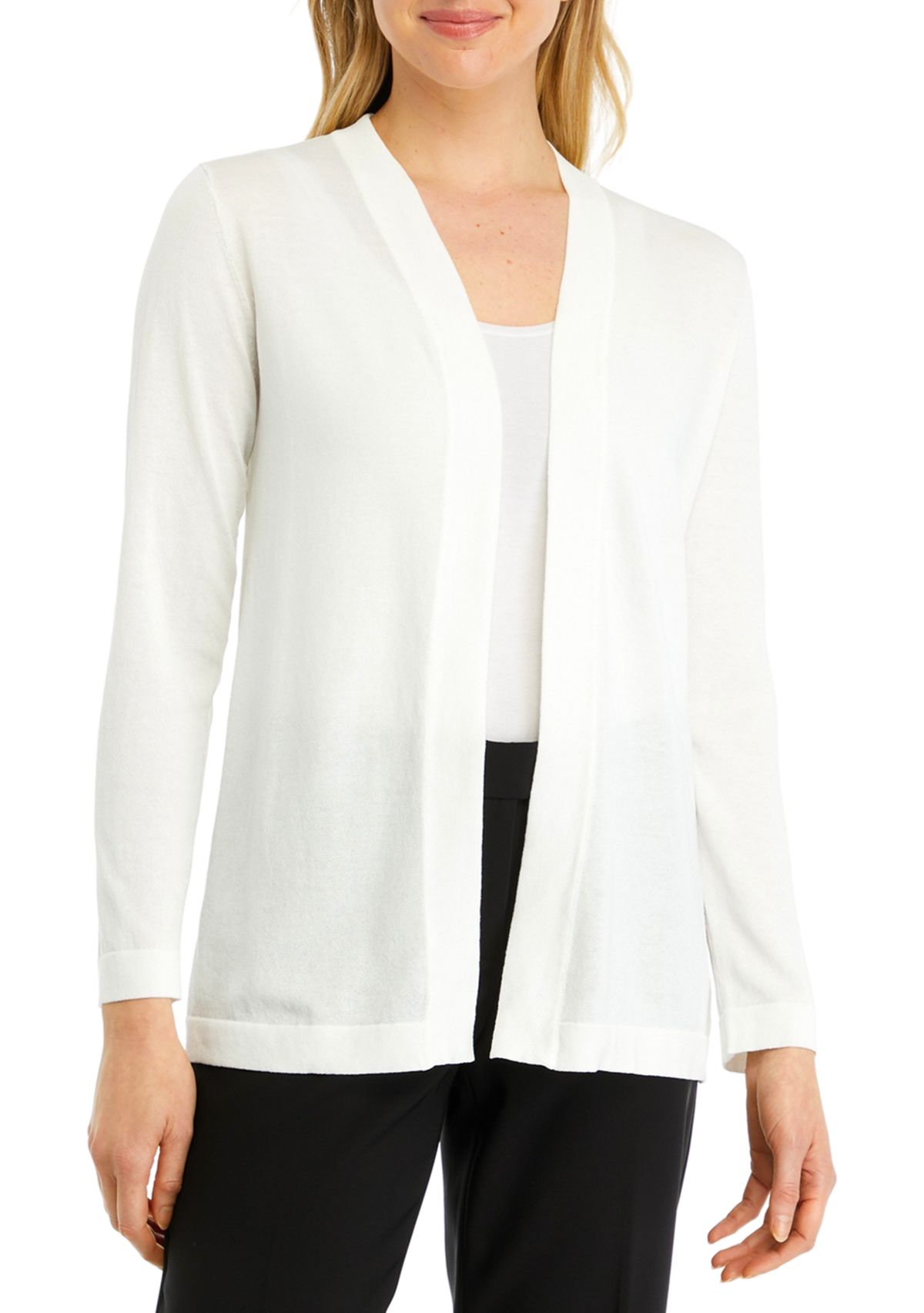 Womens Open Front Cardigan