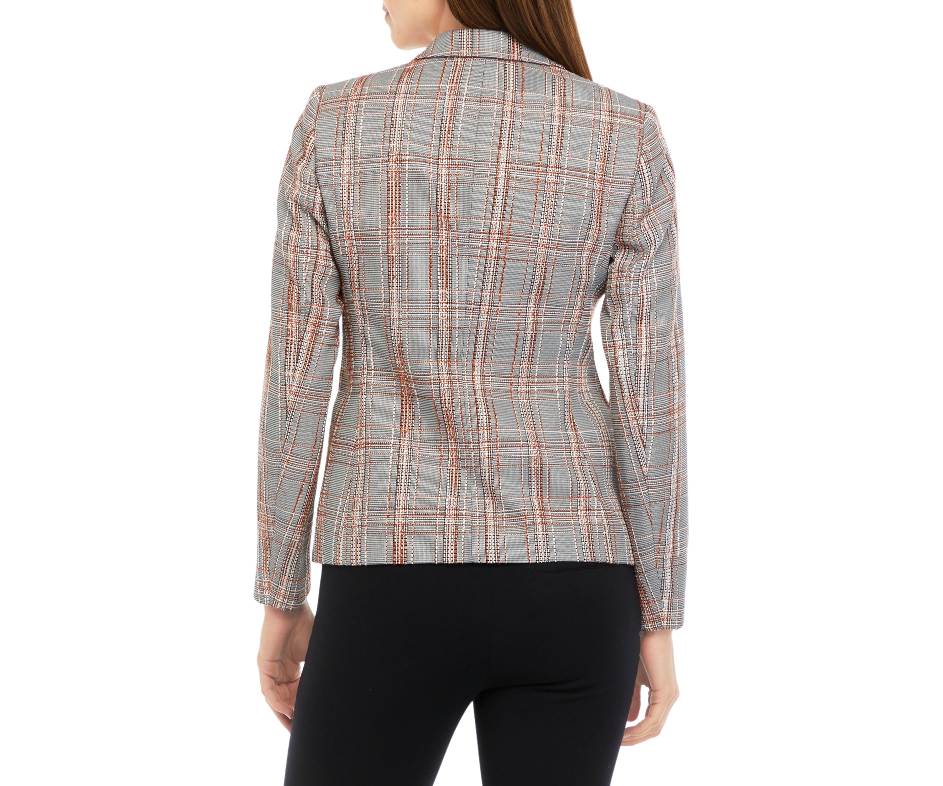 Womens Faux Double Breasted Jacket 