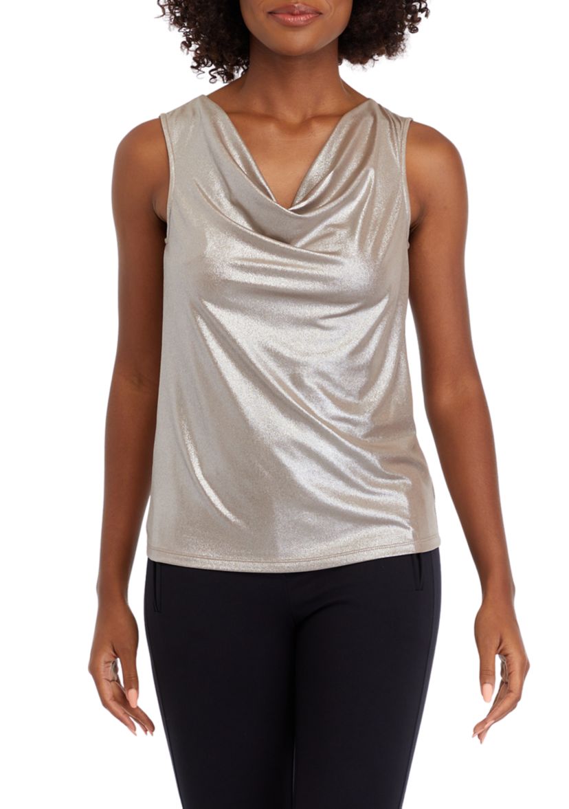 Womens Drape Neck Tank 