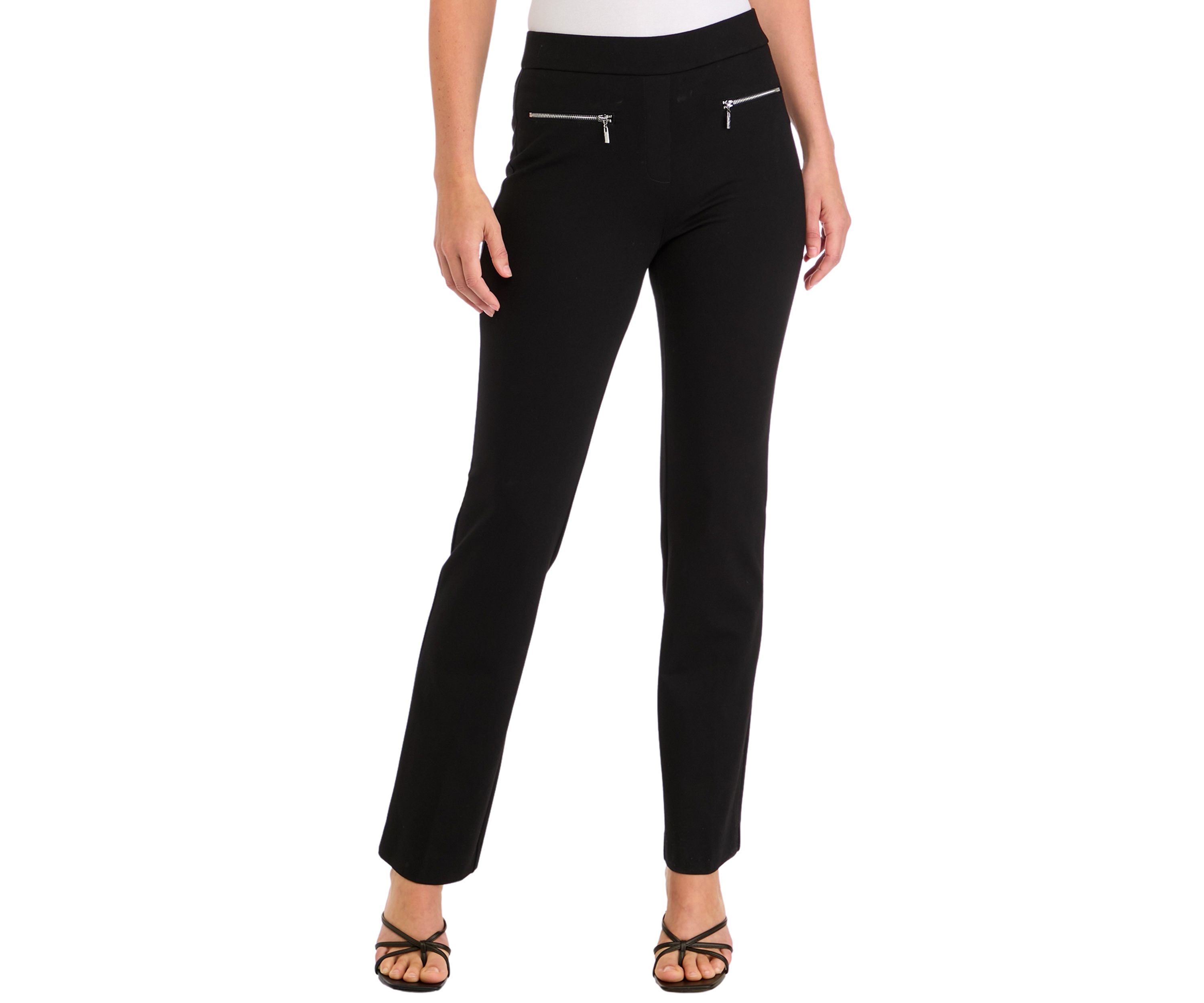 Womens Pull On Baby Bootcut Pants
