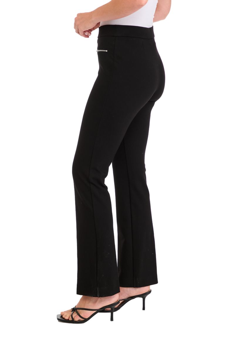 Womens Pull On Baby Bootcut Pants