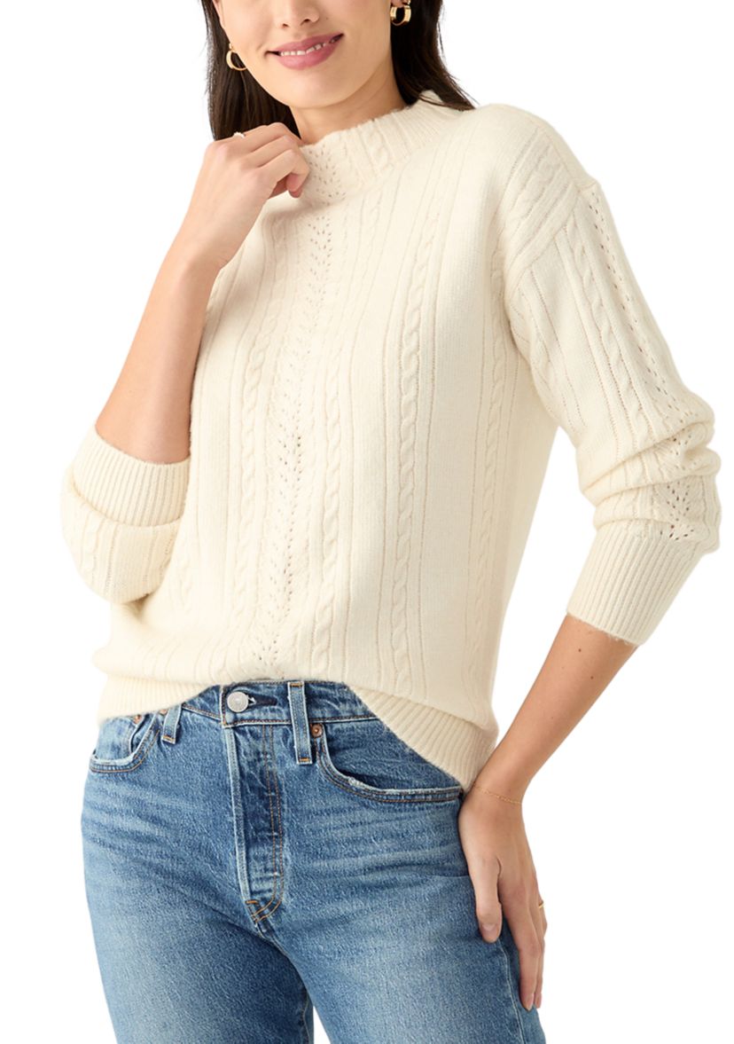 Womens Superbly Soft™ Mock Neck Sweater