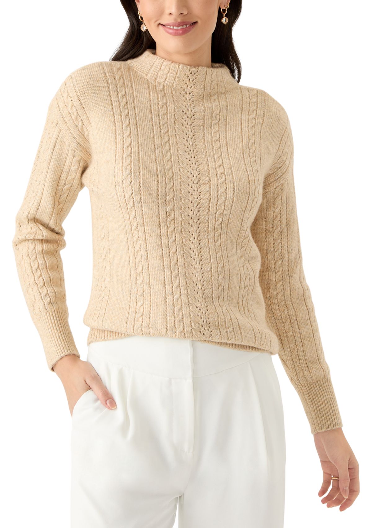 Petite Superbly Soft™ Mock Neck Sweater
