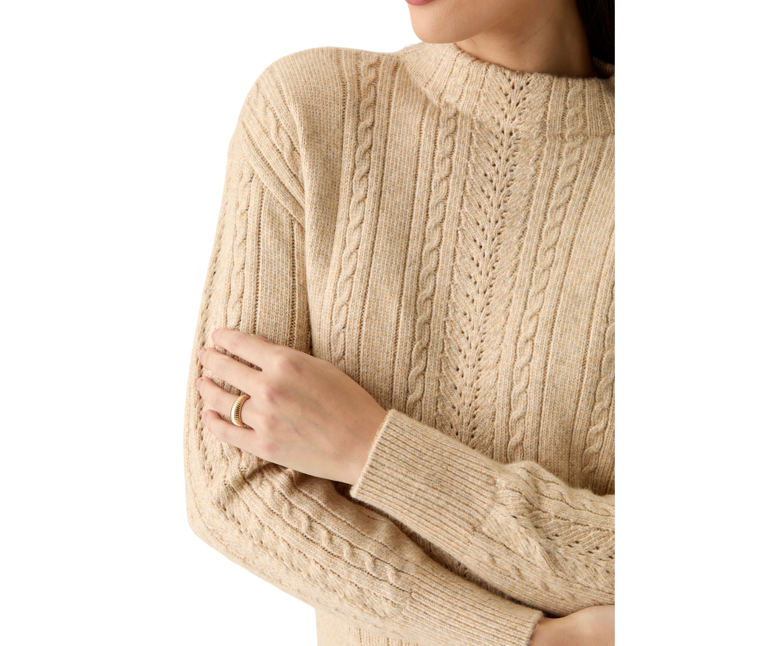 Petite Superbly Soft™ Mock Neck Sweater