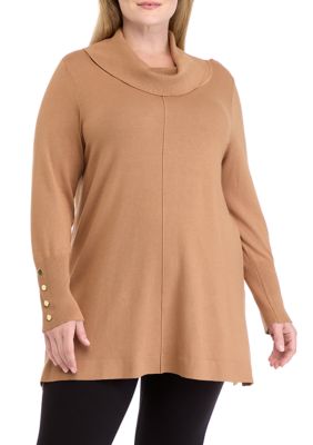 THE LIMITED Women's Plus Size Cowl Neck Sweater, 3X