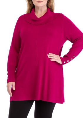 THE LIMITED Women's Plus Size Cowl Neck Sweater, 2X