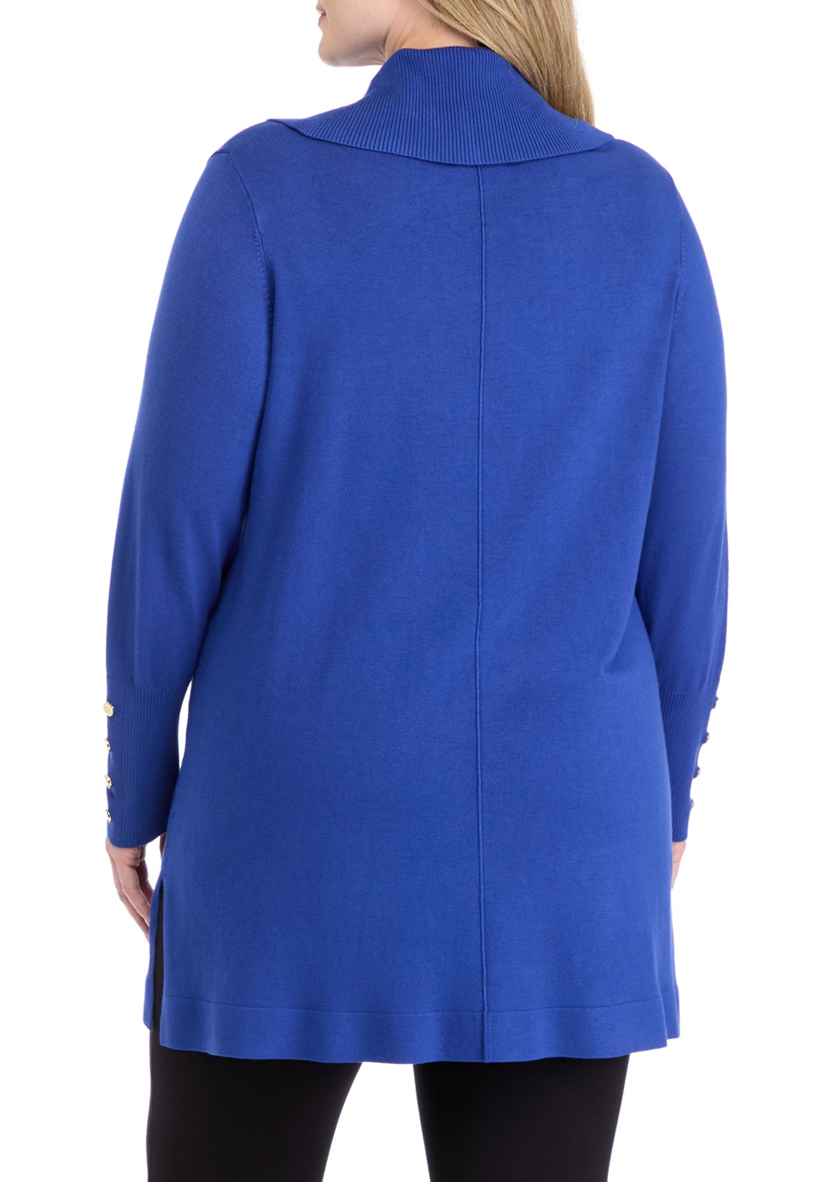 Plus Size Cowl Neck Sweater